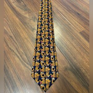 Scooby Doo Cartoon Network vintage 1999 navy necktie